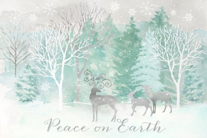 Picture of PEACE ON EARTH SILVER LANDSCAPE