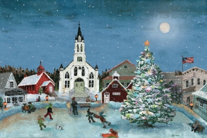 Picture of CHRISTMAS SCENE-MOON