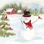 Picture of SNOWMAN CHRISTMAS IV