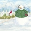 Picture of SNOWMAN CHRISTMAS V