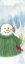 Picture of SNOWMAN CHRISTMAS VERTICAL I