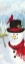 Picture of SNOWMAN CHRISTMAS VERTICAL II