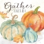 Picture of PUMPKIN PATCH SENTIMENT II-GRATEFUL