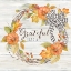 Picture of PUMPKIN PATCH WREATH II-GRATEFUL