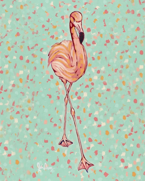 Picture of FLAMINGO PORTRAIT II