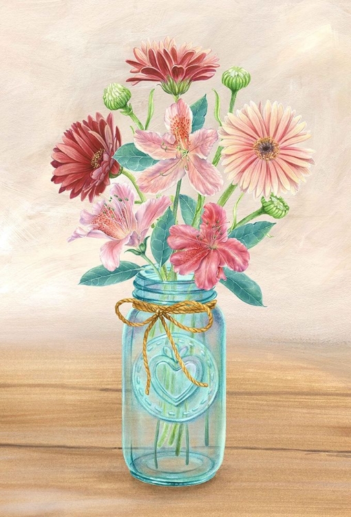 Picture of FLORAL JAR I