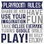Picture of PLAYROOM RULES II