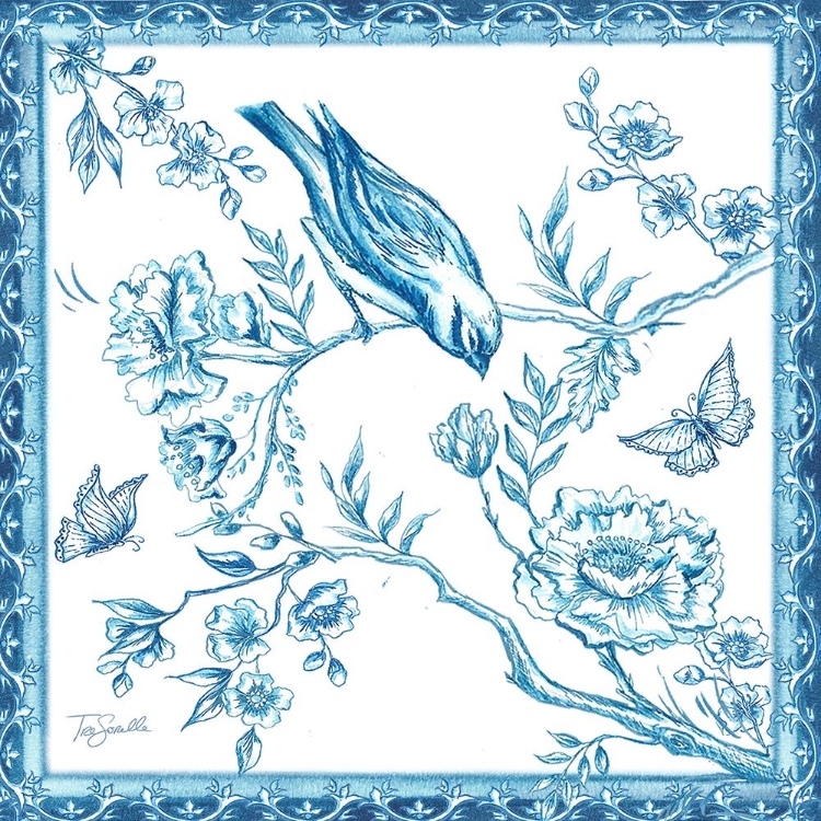 Picture of CHINOISERIE TILE I