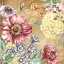 Picture of WILDFLOWER MEDLEY SQUARE GOLD I