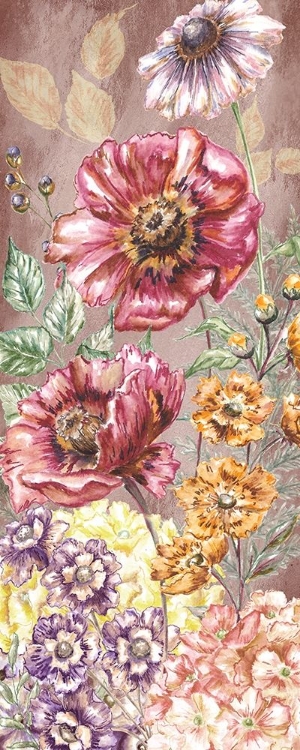 Picture of WILDFLOWER MEDLEY PANEL GOLD II