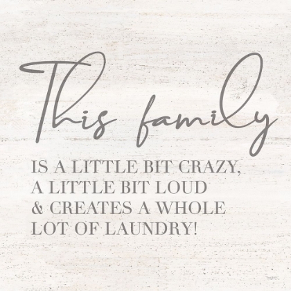 Picture of LAUNDRY ROOM HUMOR IV-FAMILY
