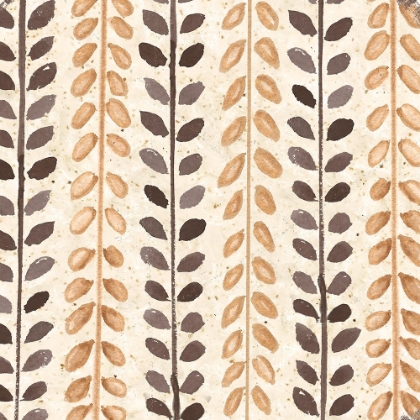 Picture of WARM TRIBAL TEXTURE BOTANICALS I