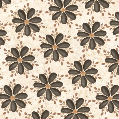 Picture of WARM TRIBAL TEXTURE FLORAL REPEAT