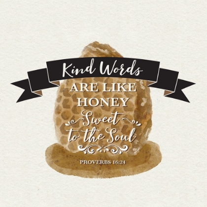 Picture of BEE HIVE SENTIMENT II-KIND WORDS