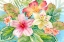 Picture of TROPICAL ISLAND FLORALS LANDSCAPE