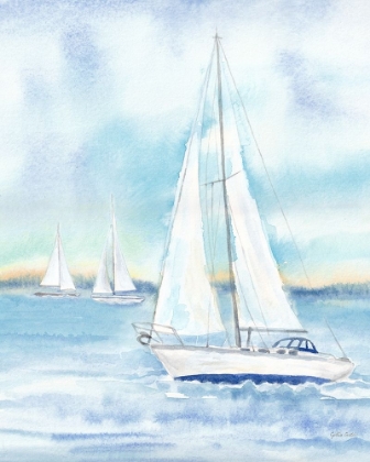 Picture of EAST COAST LIGHTHOUSE SAILBOAT PANEL II