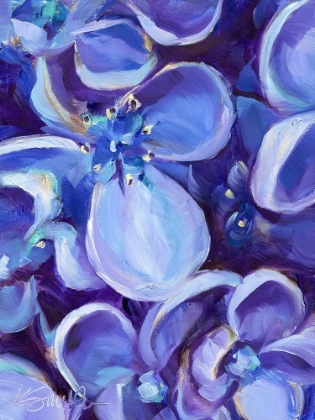 Picture of LAVENDER FLORAL CLOSE UP