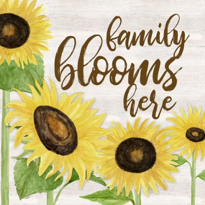 Picture of FALL SUNFLOWER SENTIMENT I-FAMILY