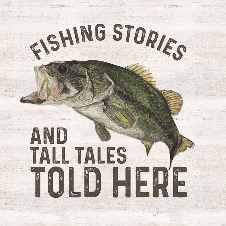 Picture of LESS TALK MORE FISHING I-TALL TALES