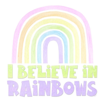 Picture of PASTEL RAINBOWS I-BELIEVE