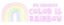 Picture of PASTEL RAINBOWS PANEL I-FAVORITE