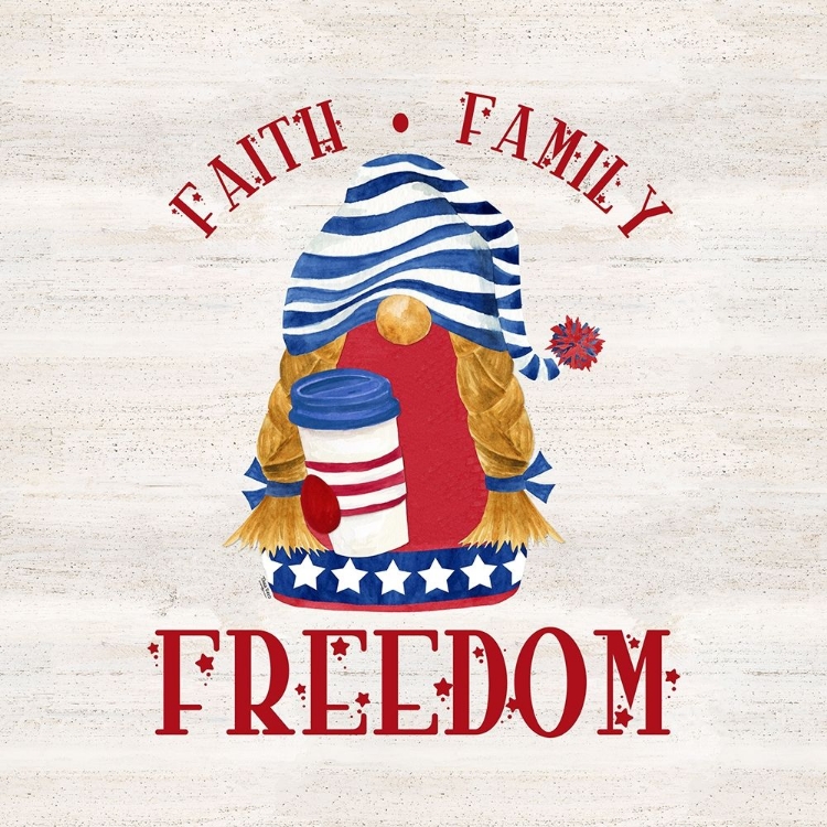 Picture of PATRIOTIC GNOMES II-FREEDOM