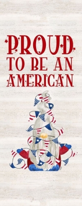 Picture of PATRIOTIC GNOMES VERTICAL II-AMERICAN