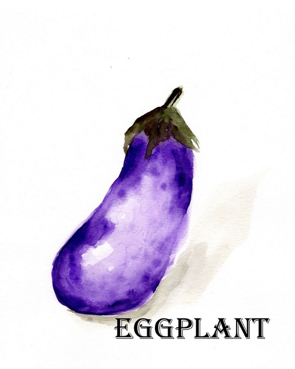 Picture of VEGGIE SKETCH  VII-EGGPLANT