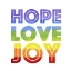 Picture of RAINBOWS VII-HOPE  LOVE JOY