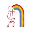 Picture of RAINBOW AND SENTIMENT  III-HOPE LOVE JOY
