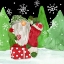 Picture of GNOME FOR CHRISTMAS IV-GNOME STOCKING