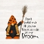 Picture of GNOMES OF HALLOWEEN SENTIMENT V-BROOM