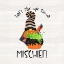 Picture of GNOMES OF HALLOWEEN SENTIMENT VI-MISCHIEF