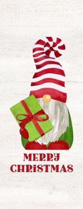 Picture of GNOME FOR CHRISTMAS SENTIMENT VERTICAL III-MERRY CHRISTMAS