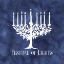 Picture of FESTIVAL OF LIGHTS BLUE IV-MENORAH