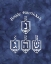Picture of FESTIVAL OF LIGHTS BLUE PORTRAIT I-HAPPY HANUKKAH