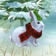 Picture of WINTERSCAPE III-RABBIT