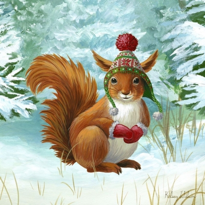 Picture of WINTERSCAPE IV-SQUIRREL