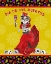 Picture of DAY OF THE DEAD PORTRAIT II-DANCING WOMAN ON GOLD