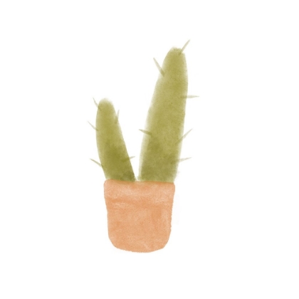 Picture of WATERCOLOR CACTUS II