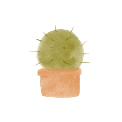 Picture of WATERCOLOR CACTUS III