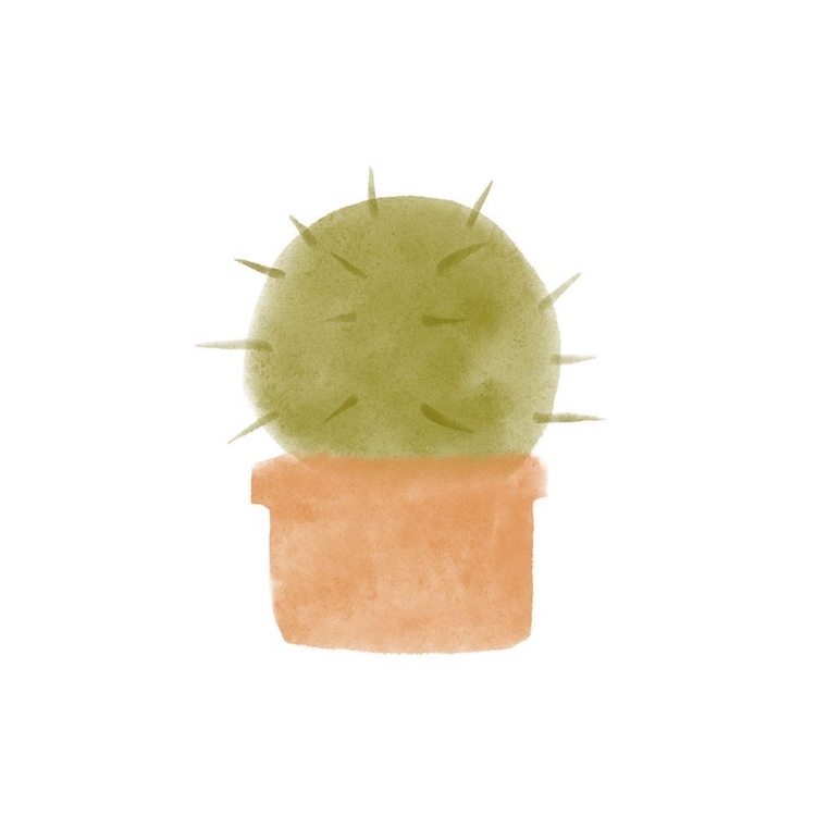 Picture of WATERCOLOR CACTUS III