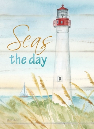 Picture of EAST COAST LIGHTHOUSE PORTRAIT II-SEAS THE DAY