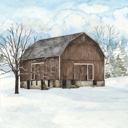 Picture of WINTER BARN QUILT I