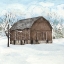 Picture of WINTER BARN QUILT I