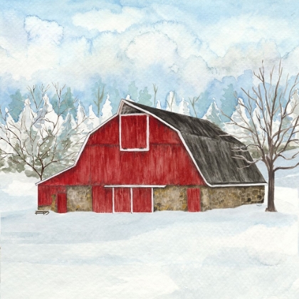 Picture of WINTER BARN QUILT II