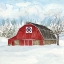 Picture of WINTER BARN QUILT IV