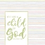 Picture of GIRL INSPIRATION II-CHILD OF GOD