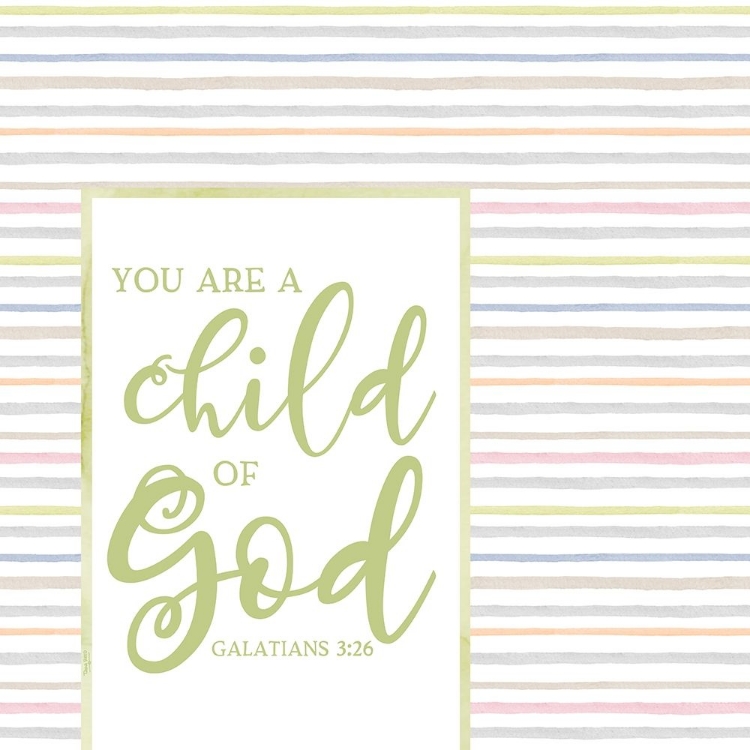 Picture of GIRL INSPIRATION II-CHILD OF GOD