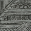 Picture of BOHO TRIBAL CLOTH I BLACK